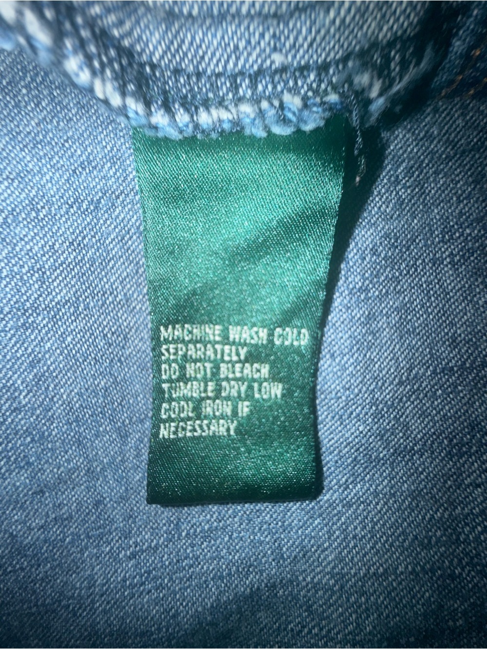 Ralph Lauren Blue A-Line Denim Maxi Skirt - Picture 3 of 8